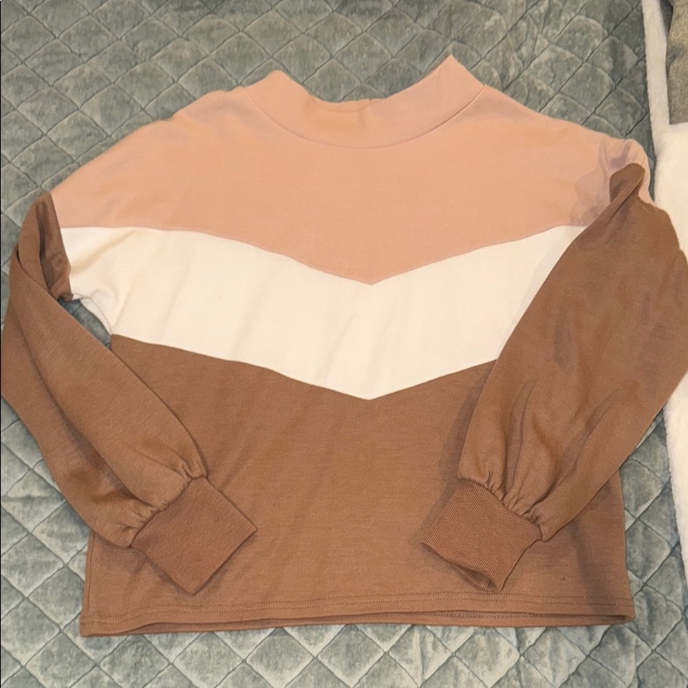 *SET* Colorblock Women's Top and Joggers